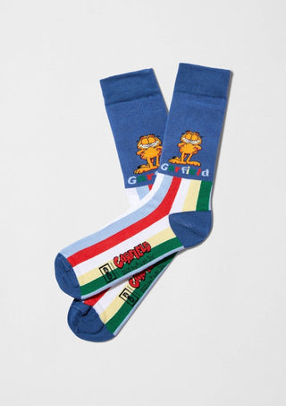 BESOCKS - Garfield - Sokker i Økologisk Bomull 36 - 40 - COLORPOP