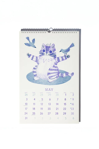 Bromstad Printing Co. - 2026 Risografi Premium Kalender – Butterfly Days (Bromstad Printing Co.) - COLORPOP