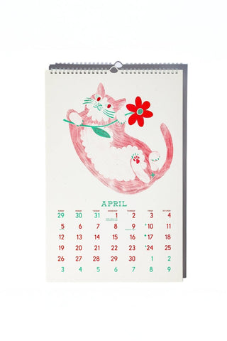 Bromstad Printing Co. - 2026 Risografi Premium Kalender – Butterfly Days (Bromstad Printing Co.) - COLORPOP