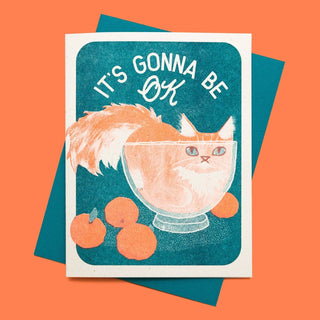 Bromstad Printing Co. - Premium Kort - It's Gonna Be OK - COLORPOP