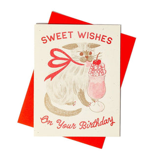 Bromstad Printing Co. - Premium Kort - Sweet Wishes - COLORPOP