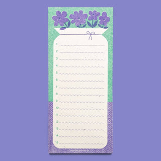 Bromstad Printing Co. - Premium Notatblokk - Vase med Blomster - COLORPOP