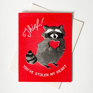 Bromstad Printing Co. - Raccoon - Risograf Kort - COLORPOP
