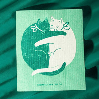 Bromstad Printing Co. - Svensk kjøkkenklut - Kosekatter - COLORPOP