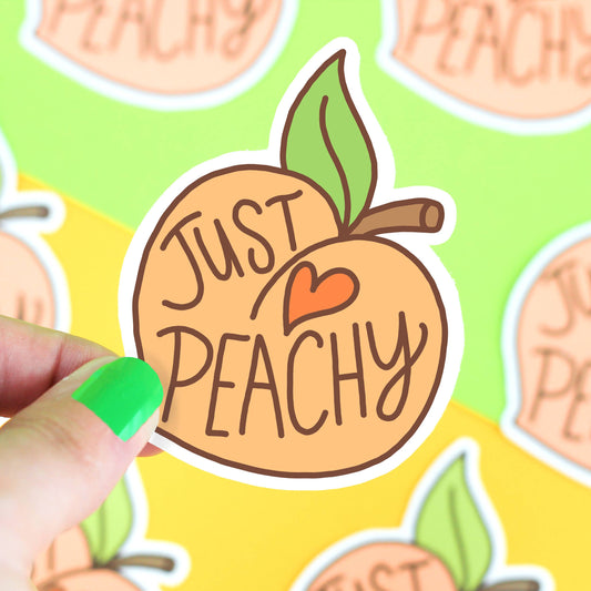 Just Peachy - Klistremerke