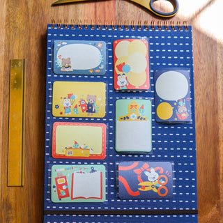 Rull med 100 Etiketter - Journal and Craft