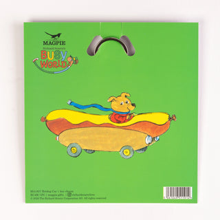 Busy Town - HOTDOG CAR Key Charm