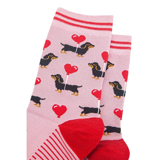 COLORPOP - Bambussokker Dachs Rosa Str. 36 - 40 - COLORPOP