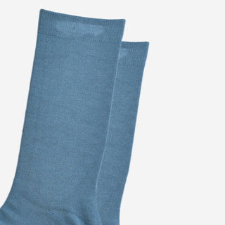 COLORPOP - Bambussokker Ensfarget Teal Str. 41 - 45 - COLORPOP