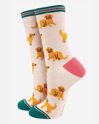 COLORPOP - Bambussokker Golden Retriever Str. 36 - 40 - COLORPOP