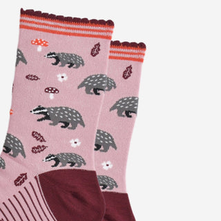 COLORPOP - Bambussokker Grevling Rosa Str. 36 - 40 - COLORPOP