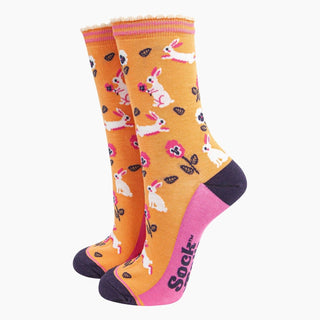 COLORPOP - Bambussokker Kaniner Oransje Str. 36 - 40 - COLORPOP