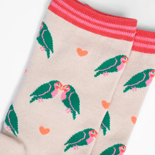 COLORPOP - Bambussokker Lovebirds Str. 36 - 40 - COLORPOP