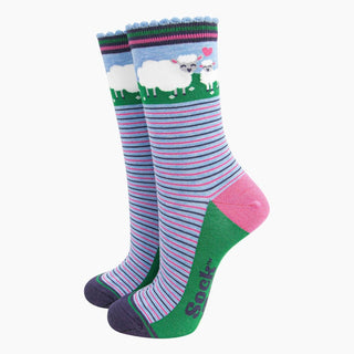 COLORPOP - Bambussokker Sau og Lam Str. 36 - 40 - COLORPOP