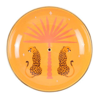 COLORPOP - Leopard Palme Røkelsesholder i Keramikk - COLORPOP