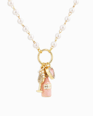 COLORPOP - Perlekjede med Rosa Charms - COLORPOP