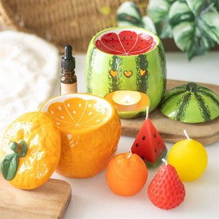 COLORPOP - Sett med 4 Fruktformede Lys - COLORPOP