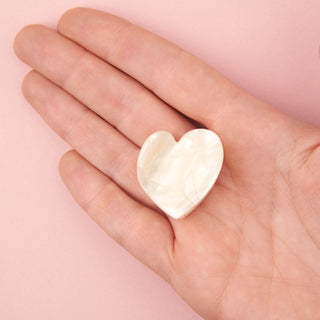 WHITE HEART Mini-klype