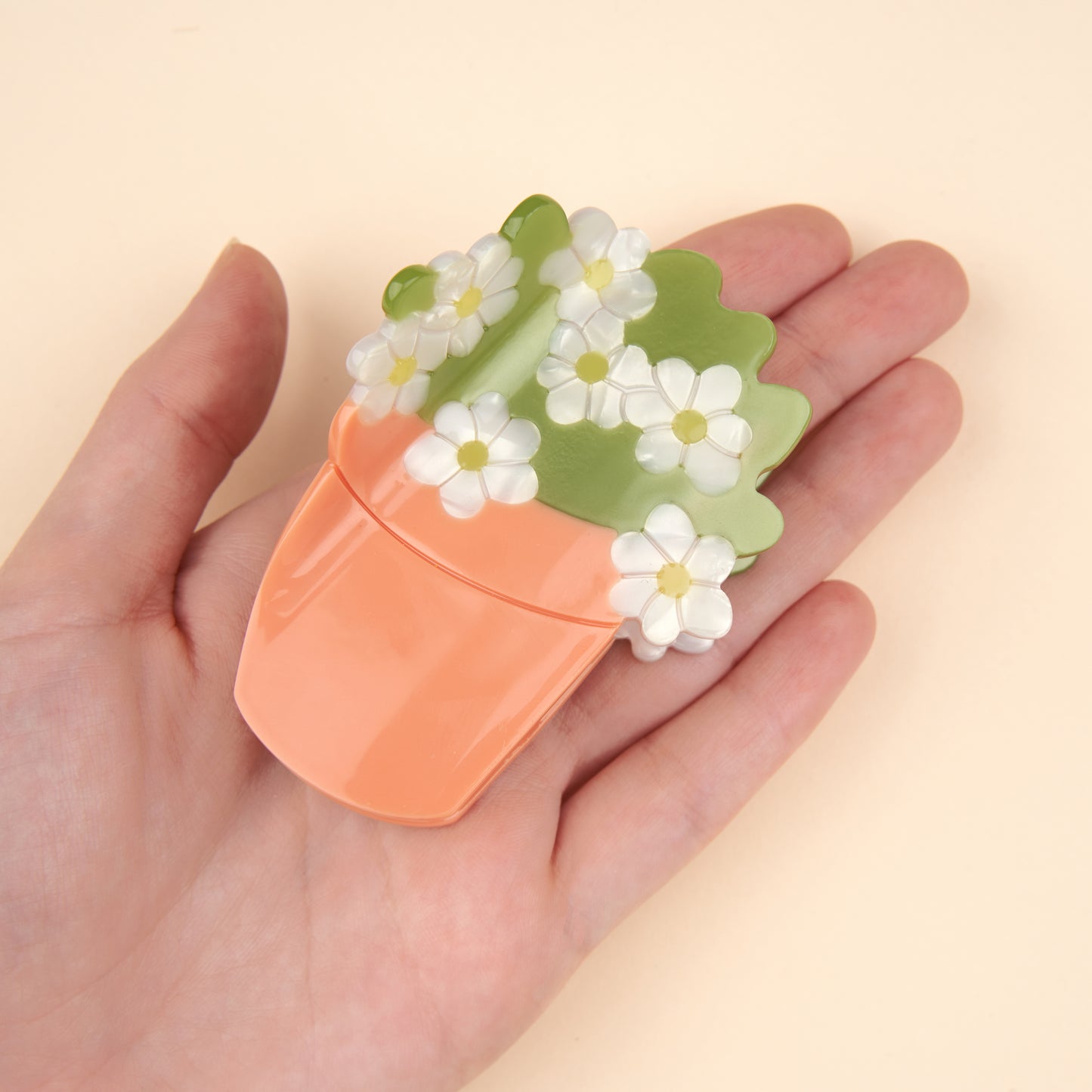 FLOWER POT Hårklype