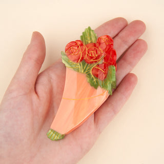 ROSEBUKETT Hårklype