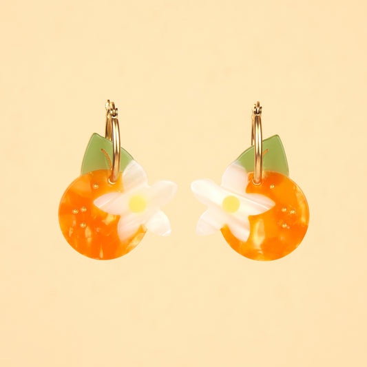 APPELSINBLOMST Øreringer