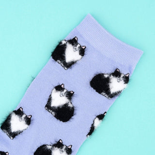 Coucou Suzette - BLACK & WHITE CAT Sokker - COLORPOP