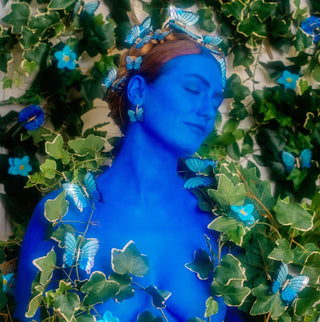 Coucou Suzette - BLUE BUTTERFLY Hårklype - COLORPOP