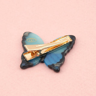 Coucou Suzette - BLUE BUTTERFLY Hårspenne - COLORPOP