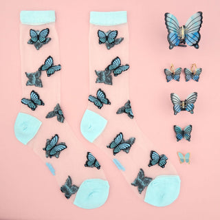 Coucou Suzette - BLUE BUTTERFLY Mini - klype - COLORPOP