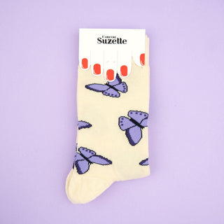 Coucou Suzette - BUTTERFLY Sokker - COLORPOP