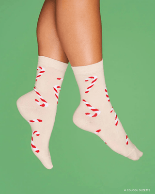 Coucou Suzette - CANDY CANE Sokker - COLORPOP