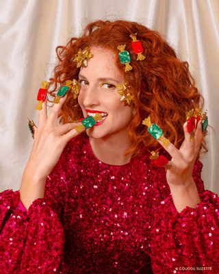 Coucou Suzette - CHRISTMAS CANDY Hårspenner Sett - COLORPOP