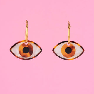 Coucou Suzette - EYE BROWN Øreringer - COLORPOP