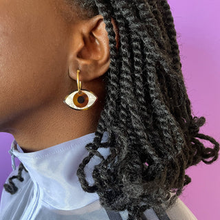 Coucou Suzette - EYE BROWN Øreringer - COLORPOP