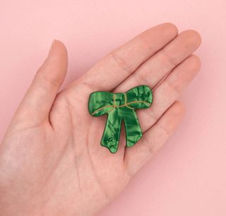 Coucou Suzette - GREEN RIBBON Hårspenne - COLORPOP