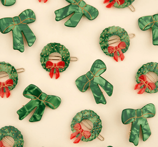 Coucou Suzette - JULEKRANS Hårspenne - COLORPOP