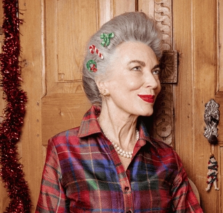 Coucou Suzette - JULEKRANS Hårspenne - COLORPOP