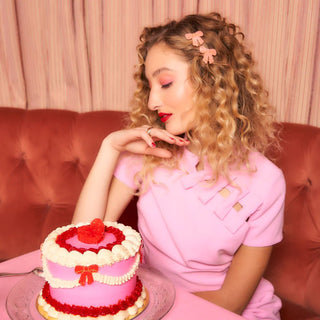 Coucou Suzette - PINK RIBBON Hårspenne - COLORPOP