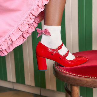 Coucou Suzette - PINK RIBBON Sokker - COLORPOP