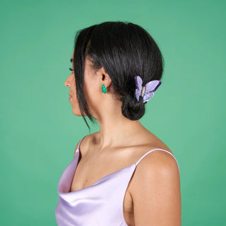 Coucou Suzette - PURPLE BUTTERFLY Hårklype - COLORPOP