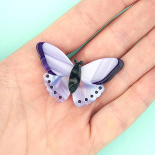 Coucou Suzette - PURPLE BUTTERFLY Hårspenne - COLORPOP