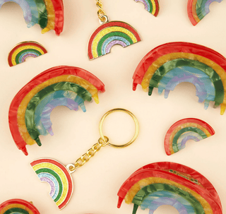Coucou Suzette - RAINBOW Nøkkelring - COLORPOP