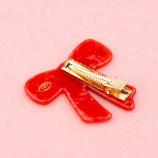 Coucou Suzette - RED RIBBON Hårspenne - COLORPOP