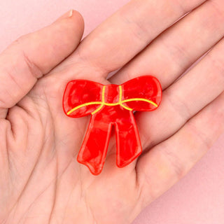 Coucou Suzette - RED RIBBON Hårspenne - COLORPOP