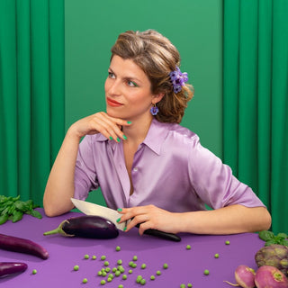 Coucou Suzette - STEMORSBLOMST Øreringer - COLORPOP