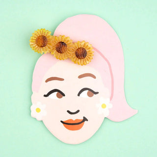 Coucou Suzette - SUNFLOWER Hårspenne - COLORPOP
