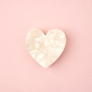 Coucou Suzette - WHITE HEART Hårklype - COLORPOP