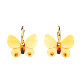 Coucou Suzette - YELLOW BUTTERFLY Øreringer - COLORPOP