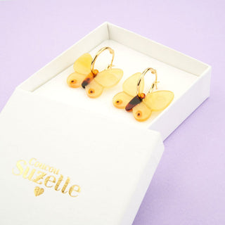 Coucou Suzette - YELLOW BUTTERFLY Øreringer - COLORPOP