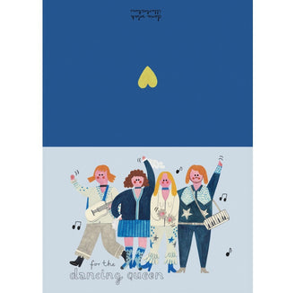 Daria Solak Illustrations - ABBA DANCING QUEEN Kort - COLORPOP
